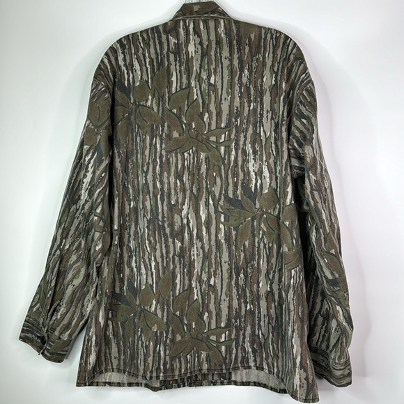Vintage Buck Apparel Camo Long Sleeve Button Down Shirt XL - Picture 4 of 10